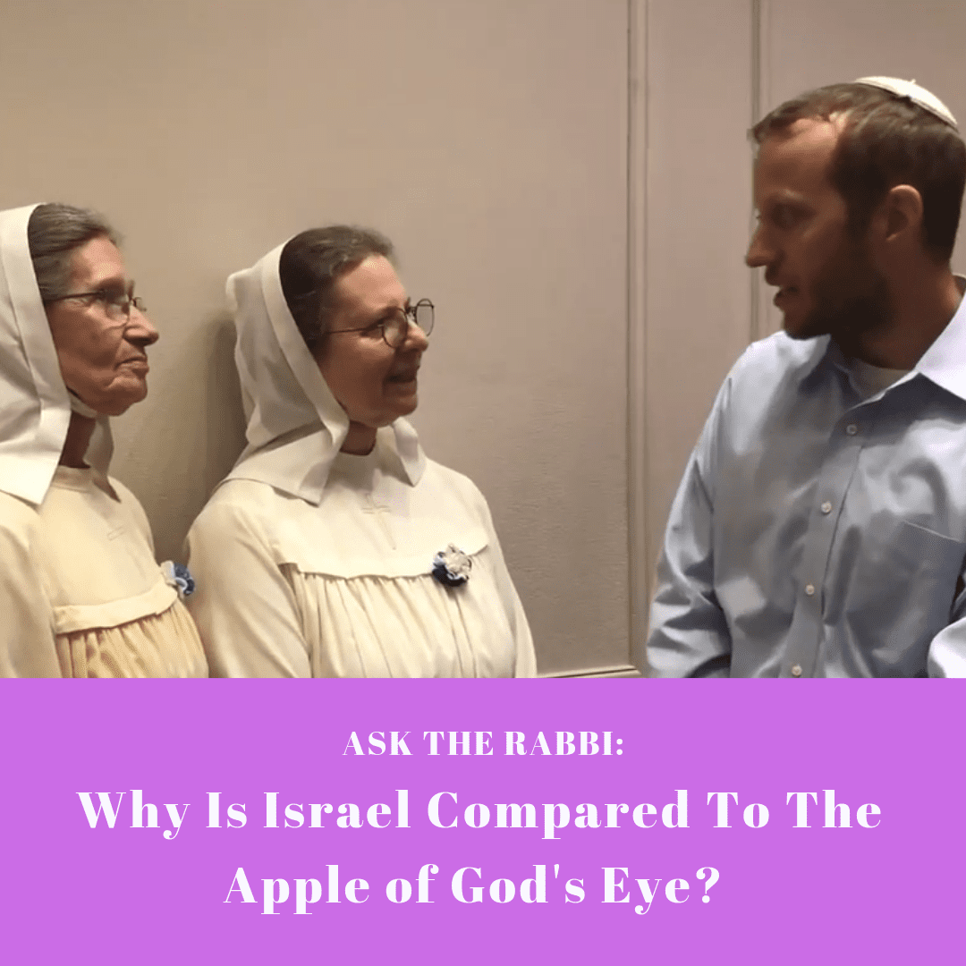 Ask the Rabbi: Why is Israel compared to the Apple of God’s Eye? Zachariah 2:12