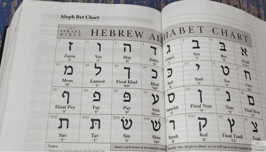 Bible Buying Guide Reviews “The Israel Bible”