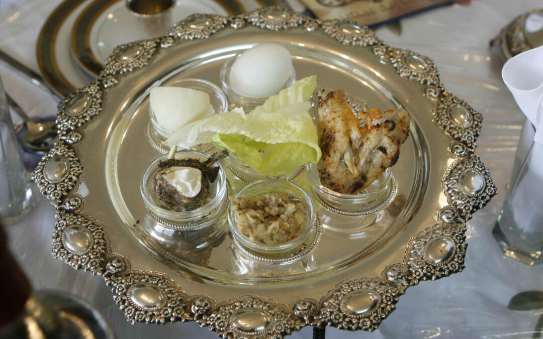Why are eggs eaten at the Passover Seder meal?