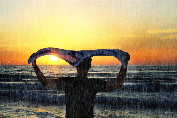 A rainstorm in Israel (Shutterstock.com)